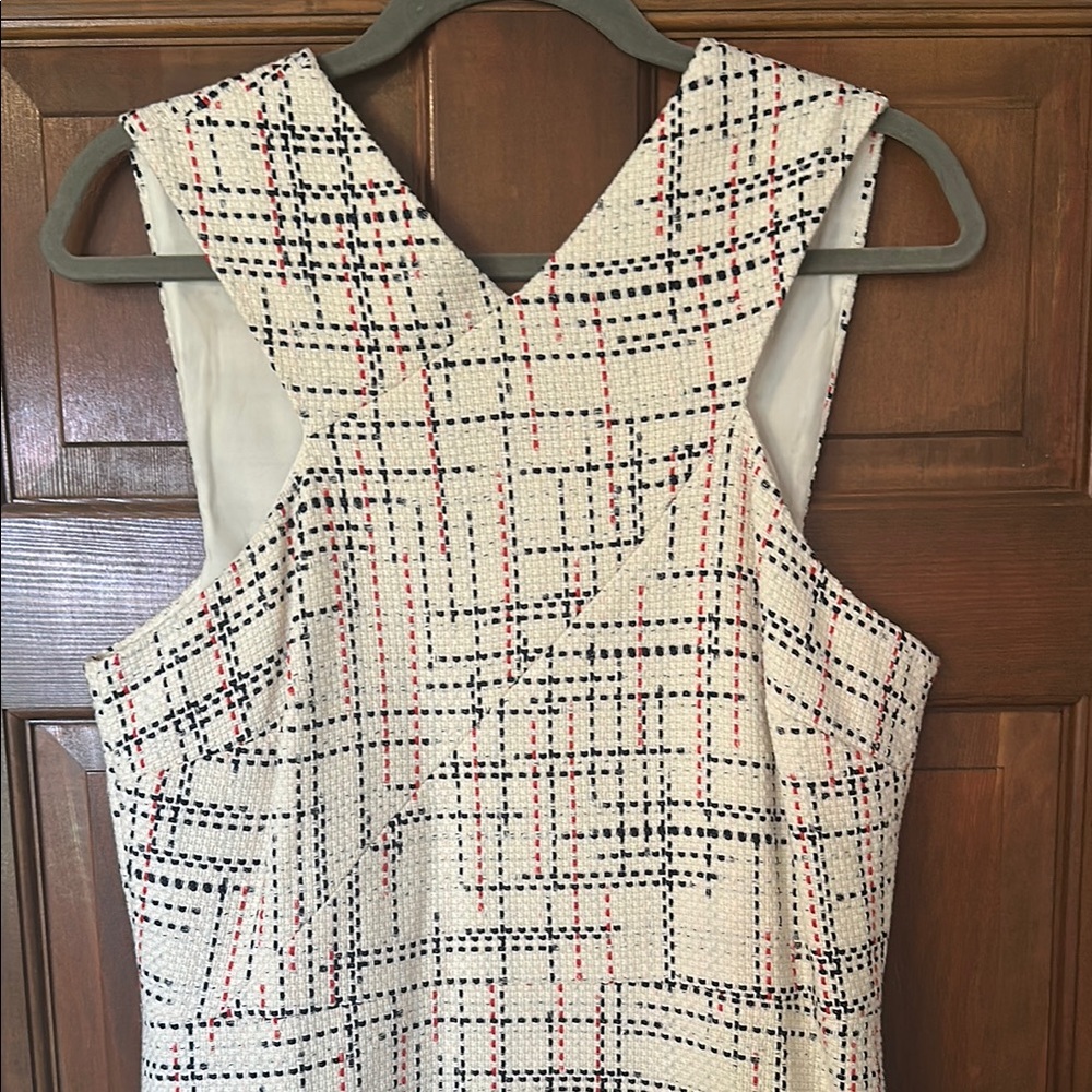 Banana Republic Textured Cream and Black Tweed Dress - Picture 5 of 6